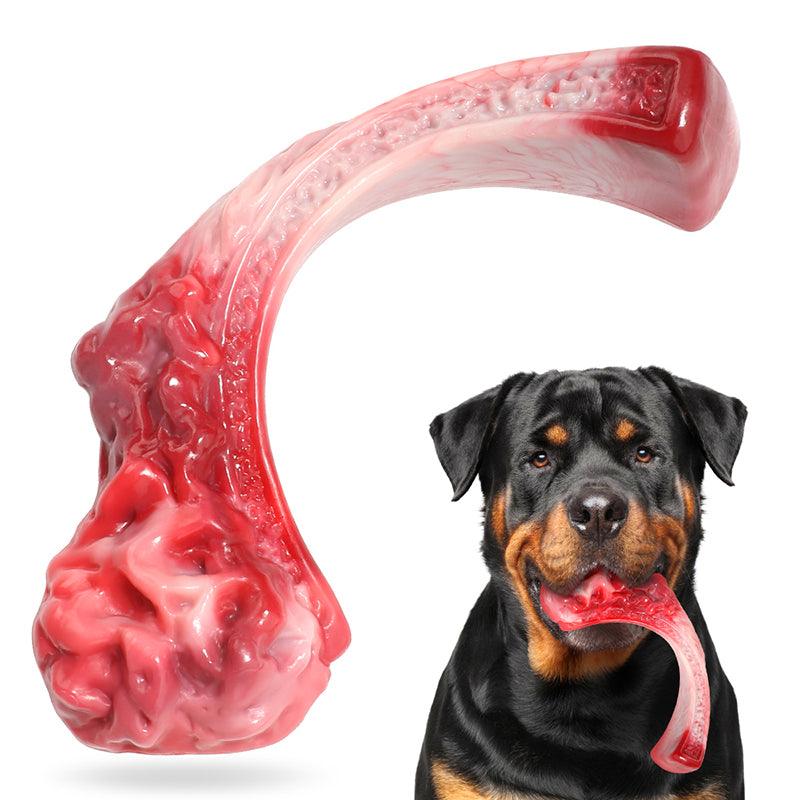 MASBRILL Dog Chew Toys for Aggressive Chewers Eco-Friendly Grinding Teeth Dog Bone - MASBRILL