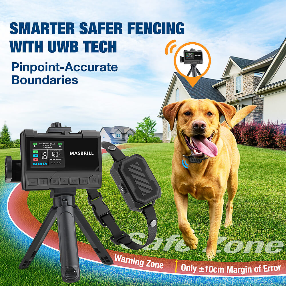 MASBRILL forbidden zone and circular wireless fence demonstration – UWB precision boundary