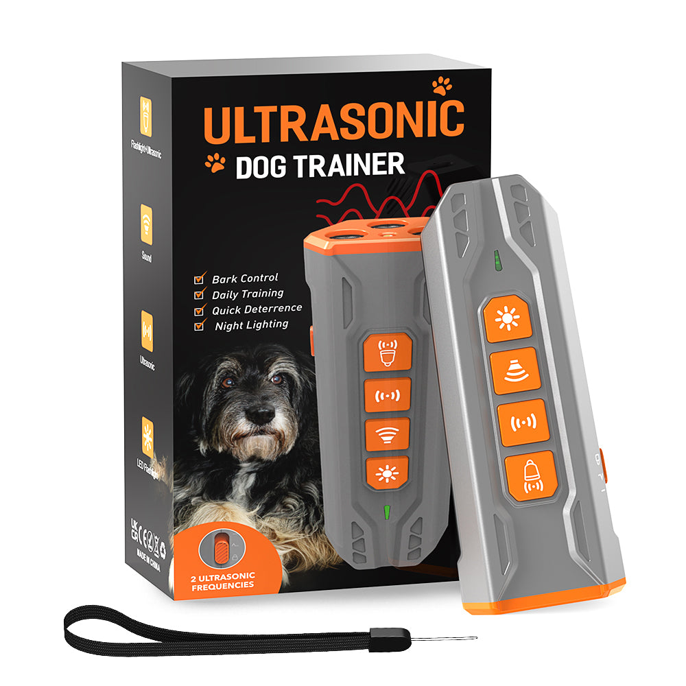 Masbrill Ultrasonic Dog Bark Deterrent Device - Easy, safe and humane