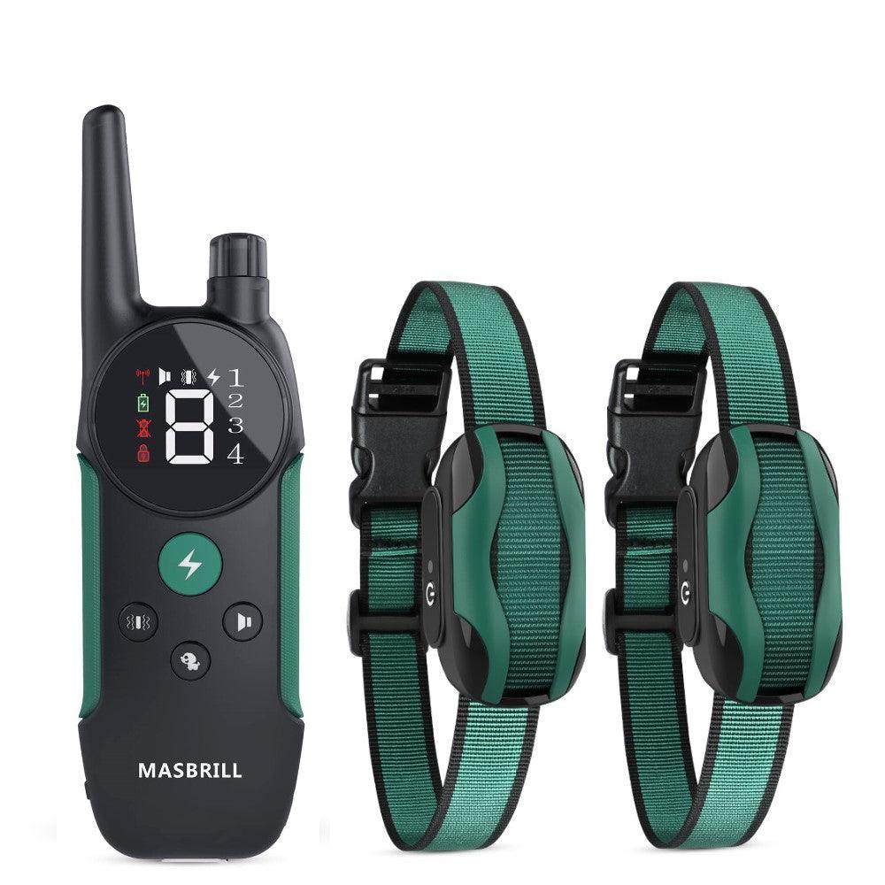 MASBRILL Dog Shock Collar with Remote Rechargeable Electric Dog Training Collar -912 - MASBRILL