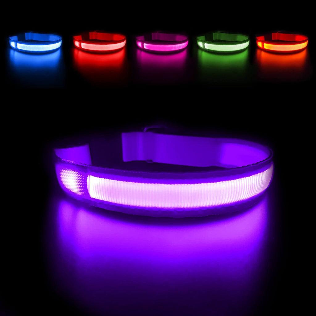MASBRILL Rechargeable Waterproof Light - Up Dog Collar - MASBRILL
