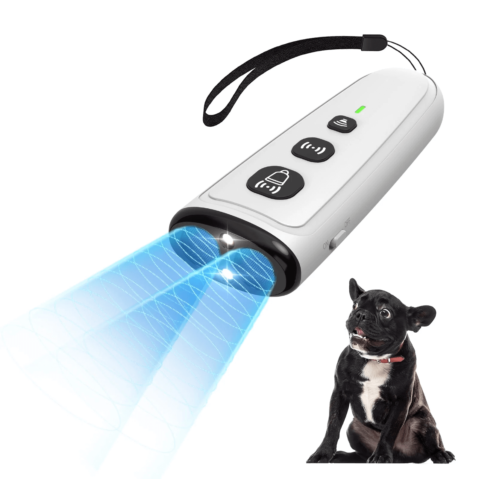 MASBRILL Ultrasonic Dog Repeller Dog Anti Bark Control Devices-U33