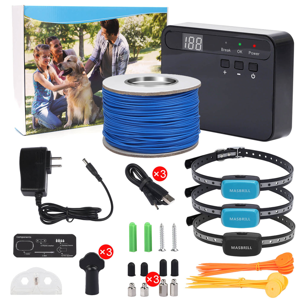 MASBRILL Underground Electric Dog Fence - TZ862 - MASBRILL