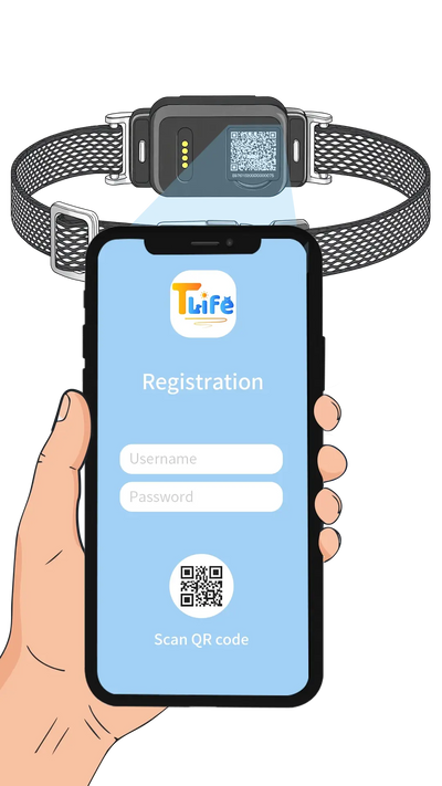 2. Register your account and pair via QR code