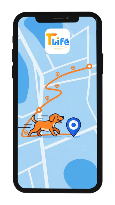 4. Start tracking your dog instantly, anytime, anywhere