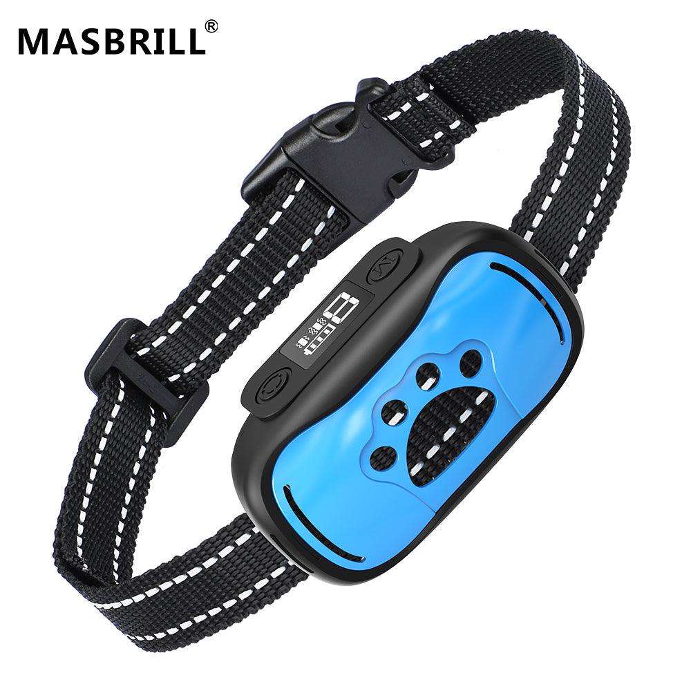 MASBRILL Anti-bark Collar No Shock Smart Training Bark Collar for Dogs-TC639 - MASBRILL